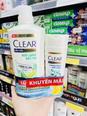 "KM CHAI DẦU GỘI CLEAR BẠC HÀ 630g CHÍNH HÃNG ( Ko áp dụng cho giảm 10%) (4) ‘