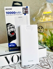 PIN SẠC DỰ PHÒNG 12W CHÍNH HÃNG WEKOME 10.000mah MÃ 101 (10) '