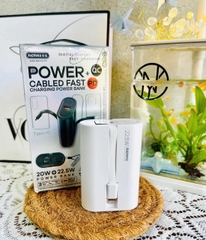 Pin sạc dự phòng mini nhanh 20w 10.000mah Remax 572 CHÍNH HÃNG kèm 2 dây sạc và dây treo siêu nhỏ gọn Super 20W+22.5W (20)