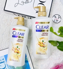 DẦU GỘI SẠCH GẦU CLEAR GỪNG & HOA CÚC 630g (Ko áp dụng giảm 10%)