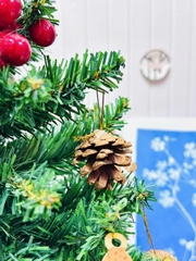 Cây Thông Noel 60cm Kèm Phụ Kiện Đèn Led Mẫu Mới