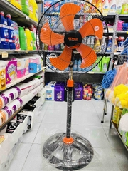 QUẠT CÔNG NGHIỆP ĐỨNG SENKO 5 CÁNH 65W BẢO HÀNH 2 NĂM SIZE 43cm Mã 1807 (30) '