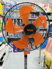 QUẠT CÔNG NGHIỆP ĐỨNG SENKO 5 CÁNH 65W BẢO HÀNH 2 NĂM SIZE 43cm Mã 1807 (30) '