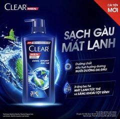 CHAI DẦU GỘI CLEAR MEN 630g CHÍNH HÃNG ( Ko áp dụng cho giảm 10%) (4)