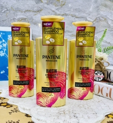 CHAI DẦU GỘI PANTENE BIOTIN 500ml TÓC CHẮC KHOẺ (HỒNG)