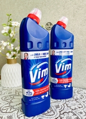 CHAI TẨY RỬA BỒN CẦU NHÀ TẮM VIM 880ml XANH BIỂN (Ko áp dụng giảm 10%)
