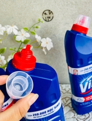 CHAI TẨY RỬA BỒN CẦU NHÀ TẮM VIM 880ml XANH BIỂN (Ko áp dụng giảm 10%)
