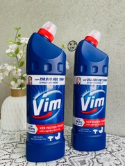 CHAI TẨY RỬA BỒN CẦU NHÀ TẮM VIM 880ml XANH BIỂN (Ko áp dụng giảm 10%)