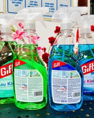 Nước Lau Kính Gift Hương Trà Xanh 540ml Chính Hãng (1) '