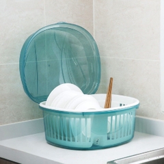 RỔ ÚP CHÉN CÓ NẮP ĐẬY TRONG SUỐT (7)