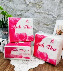 GIẤY VUÔNG , KHĂN GIẤY ANH THƯ BỊT HỒNG (1) (Thùng 60gói)