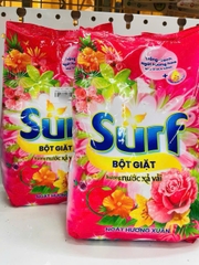 Túi Bột Giặt Surf 380g Hương Nước Xả Vải Xuân (1)