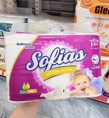 KM Lốc 6 Cuộn Giấy Không Lõi 4 Lớp SOFIAS Chính hãng (2)