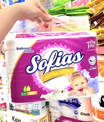 KM Lốc 6 Cuộn Giấy Không Lõi 4 Lớp SOFIAS Chính hãng (2)
