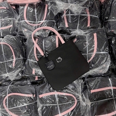 TÚI CÔNG SỞ TOTE KITTY TRƠN KÈM TAG GƯƠNG (10)