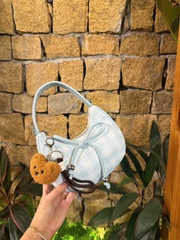 TÚI KẸP NÁCH CARO NƠ KÈM GẤU (10)