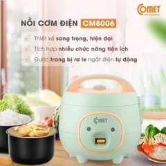 NỒI CƠM ĐIỆN COMET CM8006 0.8L CHÍNH HÃNG (20)