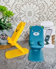 Giá đỡ điện thoại silicon chống trượt hình thú (2) '