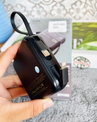 PIN SẠC NHANH 22.5W REMAX RPP-602 10.000MAH DỰ PHÒNG KÈM CÁP LIỀN PIN, TRONG SUỐT LỘ MẠCH CHÍNH HÃNG LOẠI 1 (25) '