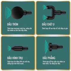 Máy Massa Gun 802 Có Logo 4 Đầu Thay Lõi Đồng (14)