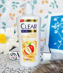 CHAI DẦU GỘI CLEAR 48H SẠCH GÀU NGỨA 800g CHÍNH HÃNG (Ko áp dụng giảm 10%)