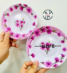 DĨA BÔNG MK SIZE VỪA (6 sâu), HÀNG DÀY ĐẸP (1) '