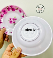 DĨA BÔNG MK SIZE VỪA (6 sâu), HÀNG DÀY ĐẸP (1) '