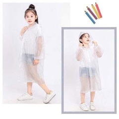 Áo Mưa Eva Cài Cúc Cho Bé (2)