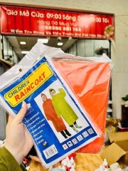 Áo Mưa Eva Cài Cúc Cho Bé (2)