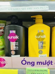 CHAI DẦU GỘI SUNSILK 850g VÀNG MỀM MƯỢT DIỆU KỲ CHÍNH HÃNG