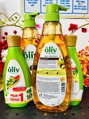 DẦU TẮM OLIU DƯỠNG ẨM 3X 650ML TẶNG DẦU GỘI OLIU 250ML
