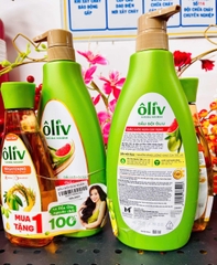 DẦU GỘI OLIU NGĂN GÃY RỤNG 650ML TẶNG SỮA TẮM OLIU 250ML