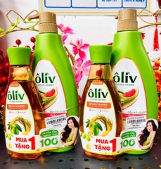 DẦU GỘI OLIU NGĂN GÃY RỤNG 650ML TẶNG SỮA TẮM OLIU 250ML