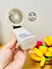 Quạt Tích Điện Cầm Tay K801 Ko Sò Làm Lạnh Cao Tốc Bẻ Được (20)