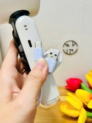 Quạt Tích Điện Cầm Tay K801 Ko Sò Làm Lạnh Cao Tốc Bẻ Được (20)