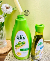 DẦU GỘI OLIU CHẮC KHOẺ BỒNG BỀNH 650ML TẶNG SỮA TẮM OLIU 250ML