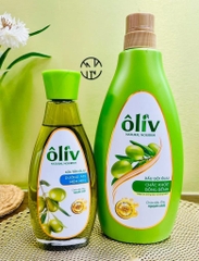 DẦU GỘI OLIU CHẮC KHOẺ BỒNG BỀNH 650ML TẶNG SỮA TẮM OLIU 250ML