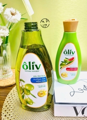 SỮA TẮM OLIU DƯỠNG ẨM MỀM MỊN 650ML TẶNG DẦU GỘI OLIU 250ML