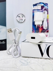 Bộ sạc 10.5W HOCO C109A (TypeC 10.5W) cóc 1 cổng USB kèm cáp usb ra Type C chính hãng (4)