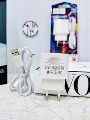 Bộ sạc 10.5W HOCO C109A (TypeC 10.5W) cóc 1 cổng USB kèm cáp usb ra Type C chính hãng (4)