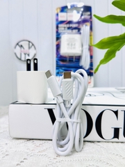 Bộ sạc HOCO C109A (CÓC MẪU MỚI c-c) sạc nhanh 20w+QC3.0 cóc 2 cổng 1U 1C kèm cáp 2 đầu Type C chính hãng (6)