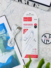 Cáp sạc nhanh 2.4A HOCO X120 Micro cáp usb ra Micro dây nhựa dài 1m chính hãng (1)