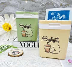 BÌNH GIỮ NHIỆT, BÌNH ĐÁ 1L5 MẪU VUÔNG CÓ CHỔ GIM ỐNG HÚT (3)