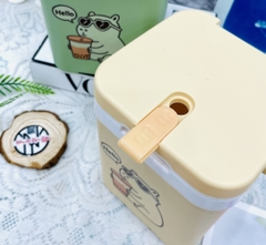 BÌNH GIỮ NHIỆT, BÌNH ĐÁ 1L5 MẪU VUÔNG CÓ CHỔ GIM ỐNG HÚT (3)