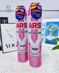 (VC M2T1)BÌNH XỊT RUỒI MUỖI ARS HỒNG CHÍNH HÃNG KHÔNG MÙI 600ML