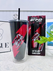 LY QUÀ TẶNG STING XỊN CÓ HỘP ỐNG HÚT