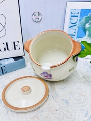 HŨ ĐỰNG DẦU MỠ MẪU HOA LÁ 1400ml (9)