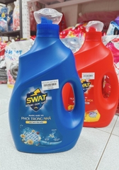 CAN NƯỚC GIẶT XẢ SWAT 3,3Kg (Dưỡng Vải Chống Nhăn, Phơi Trong Nhà)