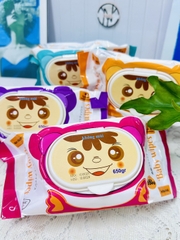 KM 9K , KHĂN ƯỚT BABY 650G LOẠI THƯỜNG M10T1