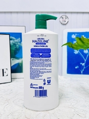 Sữa Tắm HAZELINE Hương SỮA GẠO HOA Nhài 3X 800g (KO ÁP DỤNG GIẢM 10% TTĐ)